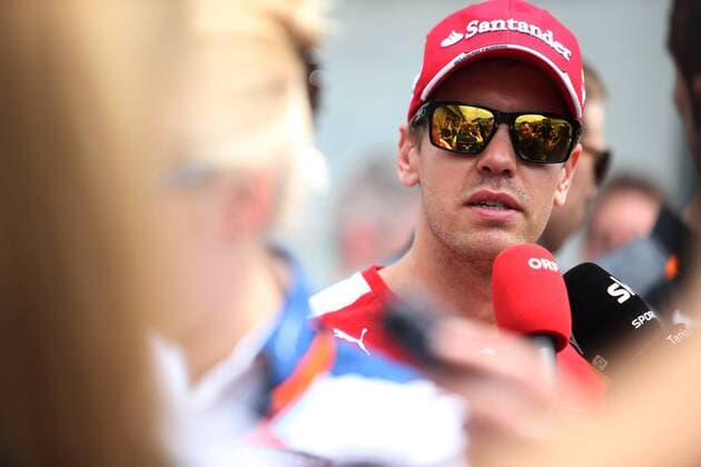 Brazilian Grand Prix, Sao Paulo 12 - 15 November 2015 12.11.2015 - Sebastian Vettel (GER) Scuderia Ferrari SF15-T 