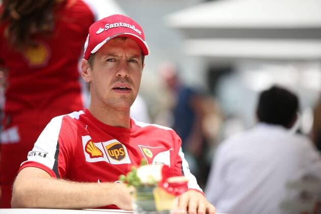 Brazilian Grand Prix, Sao Paulo 12 - 15 November 2015 12.11.2015 - Sebastian Vettel (GER) Scuderia Ferrari SF15-T 