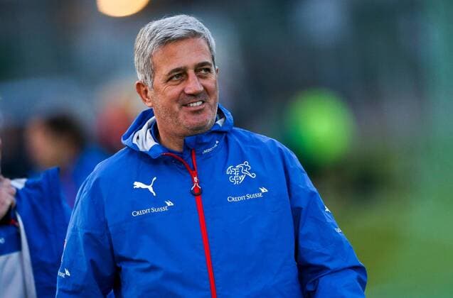SOCCER - preview VIENNA,12.NOV.15 - SOCCER - training Nationalteam SUI. Image shows head coach Vladimir Petkovic (SUI). GEPAxpictures xPhilippxBrem