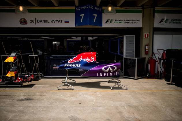 Brazil Grand Prix Formula 1 in 2015 SAO PAULO, Brazil - 11 12 2015: GRAND PRIX OF BRAZIL FORMULA 1 2015 - Daniil Kvyat for Brazil Grand Prix Formula 1 in 2015 held at the Interlagos Circuit. (Photo: Victor Eleut?rio FotoArena)  VictorxEleut?rio
