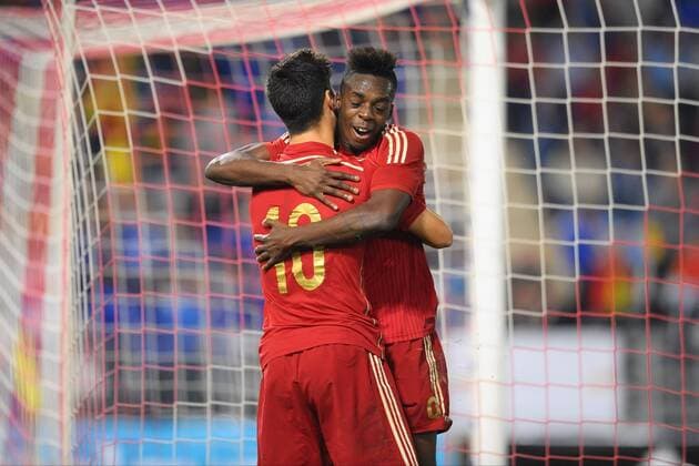 Almeria, SPAIN - November 12: Williams during the match between Spain against Georgia in Juegos del Mediterraneo stadium. (Photo: Jose Breton) 