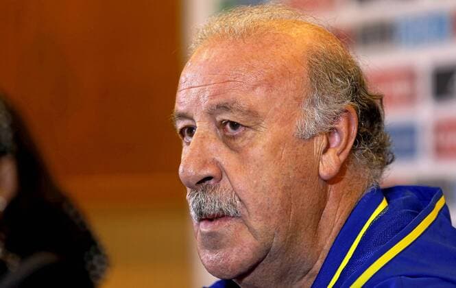 Del Bosque at press conference PK Pressekonferenz xPabloxGarciax 