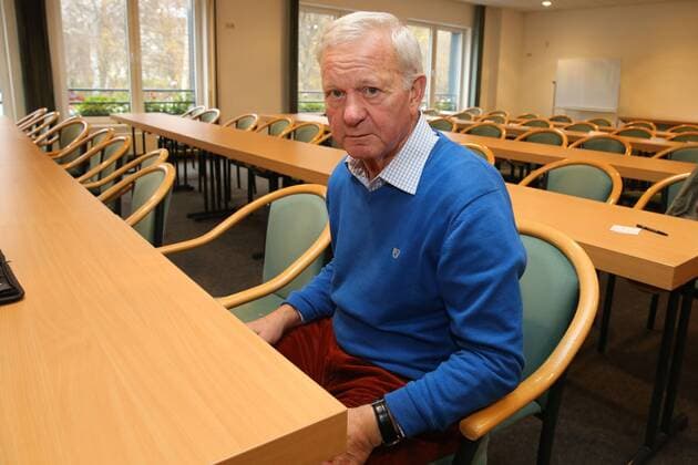 Torwart Jürgen Heinsch (FC Hansa Rostock,Deutschland) - 16. BDFL Oldie Fußballtrainer Treffen in der Sportschule Egidius Braun in Leipzig - Einzelbild,Deutschland, Fussball, Mann, Maenner,10.11.2015