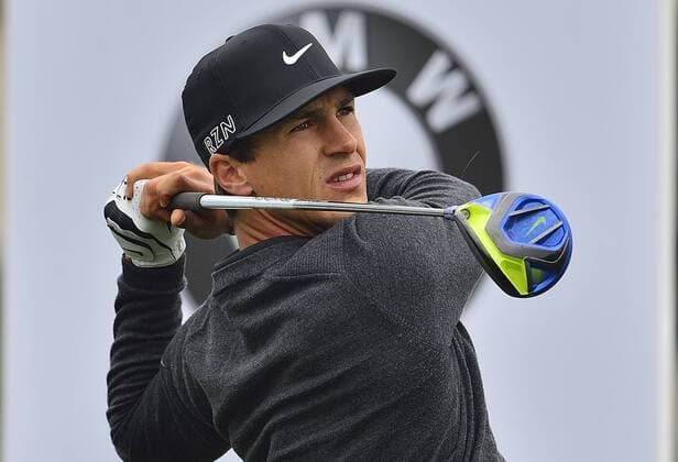 Nov. 13, 2015 - Shanghai, People s Republic of China - The professional golfer THORBJORN OLESEN of Denmark during the BMW Masters second round at Lake Malaren Golf Club in Shanghai. Golf 2015 - Shanghai Masters - Day 2  - ZUMAm119