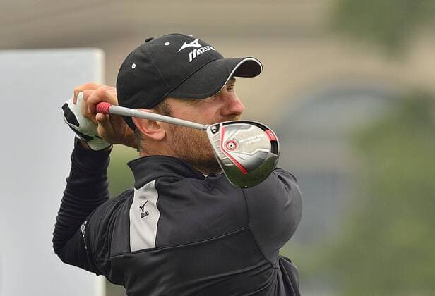 Nov. 13, 2015 - Shanghai, People s Republic of China - The professional golfer CHRIS WOOD of England during the BMW Masters second round at Lake Malaren Golf Club in Shanghai. Golf 2015 - Shanghai Masters - Day 2  - ZUMAm119