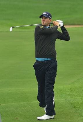 Nov. 13, 2015 - Shanghai, People s Republic of China - The professional golfer BERND WIESBERGER of Austria during the BMW Masters day 2 at Lake Malaren Golf Club in Shanghai. Golf 2015 - Shanghai Masters - Day 2  - ZUMAm119