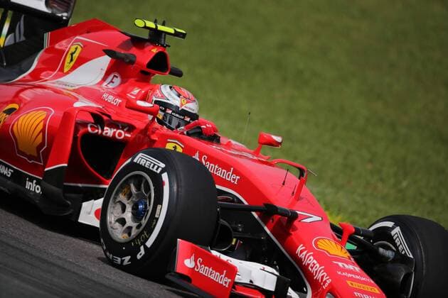 Brazilian Grand Prix, Sao Paulo 12 - 15 November 2015 13.11.2015 - Free Practice 1, Kimi Raikkonen (FIN) Scuderia Ferrari SF15-T 