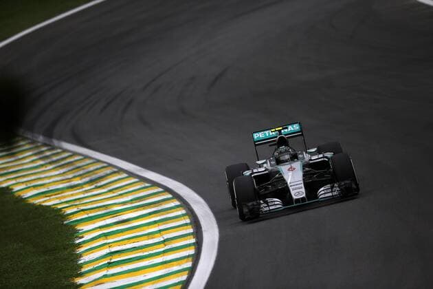 Brazilian Grand Prix, Sao Paulo 12 - 15 November 2015 13.11.2015 - Free Practice 2, Nico Rosberg (GER) Mercedes AMG F1 W06 