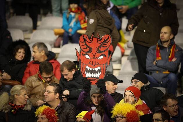 - BRUSSELS, BELGIUM: Belgium s supporters pictured during a friendly soccer game between Belgian national team Nationalteam Red Devils and Italy, in Brussels, Friday 13 November 2015, a game in preparation of the Euro2016 European Championship EM Europameisterschaft BRUNOxFAHY  x04739651x
