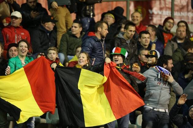 - BRUSSELS, BELGIUM: Belgium s supporters pictured during a friendly soccer game between Belgian national team Nationalteam Red Devils and Italy, in Brussels, Friday 13 November 2015, a game in preparation of the Euro2016 European Championship EM Europameisterschaft BRUNOxFAHY  x04739652x