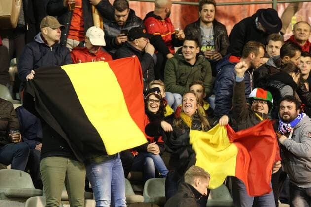 - BRUSSELS, BELGIUM: Belgium s supporters pictured during a friendly soccer game between Belgian national team Nationalteam Red Devils and Italy, in Brussels, Friday 13 November 2015, a game in preparation of the Euro2016 European Championship EM Europameisterschaft BRUNOxFAHY  x04739653x