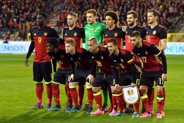 Team Belgium pictured during a FIFA International Friendly Länderspiel match between Belgium and Italy as part of the preparation of the Belgian national soccer team FOOTBALL : Belgique vs Italie - Match Amical - Bruxelles - 13 11 2015 PhotoNews Panoramic 
