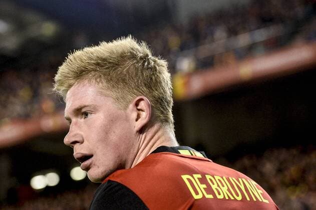 - BRUSSELS, BELGIUM: Belgium s Kevin De Bruyne pictured during a friendly soccer game between Belgian national team Nationalteam Red Devils and Italy, in Brussels, Friday 13 November 2015, a game in preparation of the Euro2016 European Championship EM Europameisterschaft DIRKxWAEM  x04739887x