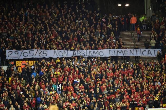 commemoration of the Heyzel drama FOOTBALL : Belgique vs Italie - Match Amical - Bruxelles - 13 11 2015 PhotoNews Panoramic 
