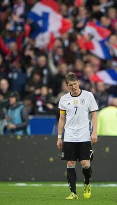 13. November 2015: Paris, Fussball Testspiel: Frankreich - Deutschland: Bastian Schweinsteiger (Deutschland).