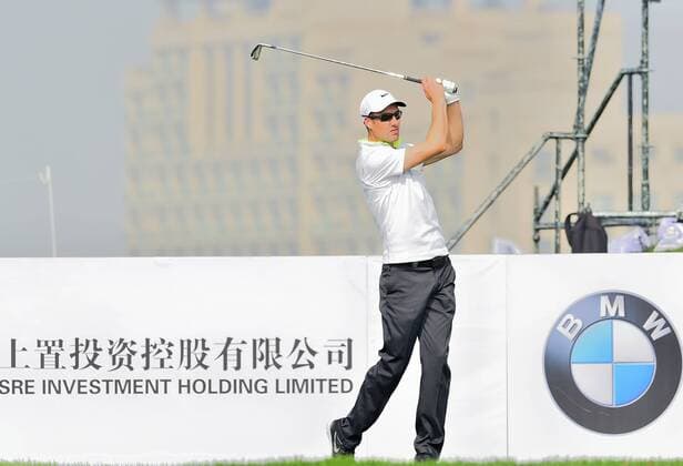 Nov. 14, 2015 - Shanghai, People s Republic of China - ROSS FISHER of England in action during the round 3 of BMW Masters at Lake Malaren Golf Club in Shanghai. Golf 2015 - Shanghai Masters - Day 3  - ZUMAm119
