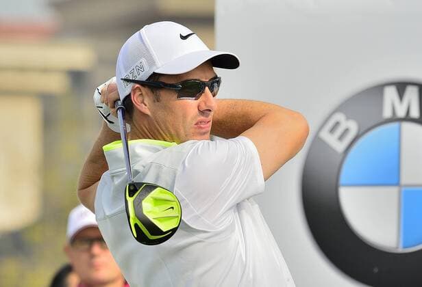 Nov. 14, 2015 - Shanghai, People s Republic of China - ROSS FISHER of England in action during the round 3 of BMW Masters at Lake Malaren Golf Club in Shanghai. Golf 2015 - Shanghai Masters - Day 3  - ZUMAm119