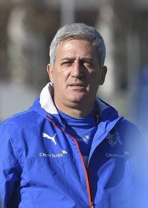SOCCER - AUT vs SUI, friendly match, preview VIENNA,AUSTRIA,14.NOV.15 - SOCCER - OEFB international match Länderspiel Austria vs Switzerland, friendly match, preview, training team SUI. Image shows head coach Vladimir Petkovic (SUI). GEPAxpictures xM.xHoermandinger