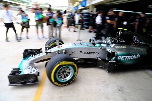 Brazil Grand Prix Formula 1 in 2015 SAO PAULO, Brazil - 11 14 2015: BIG FORMULA OF BRAZIL AWARD 1 2015 - Nico Rosberg GER, Team Mercedes-AMG-Petronas Formula One during practice for the Brazil Grand Prix Formula 1 2015, held at the Interlagos circuit . (Photo: Rodolfo Buhrer La Picture FotoArena)  RodolfoxBuhrer