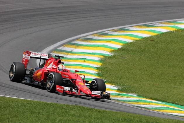 Brazilian Grand Prix, Sao Paulo 12 - 15 November 2015 14.11.2015 - Free Practice 3, Sebastian Vettel (GER) Scuderia Ferrari SF15-T 