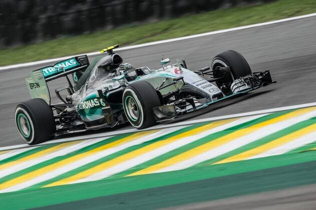 Nico Rosberg; Mercedes Grand Prix, formula 1 GP, Brasilien in Sao Paulo Interlagos, 14.11.15 Photo:mspb Jose_Mario_Dias Nico Rosberg; formula 1 GP, Brasilien