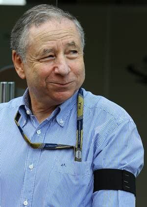 Brazil Grand Prix Formula 1 in 2015 SAO PAULO, Brazil - 11 14 2015: BIG FORMULA OF BRAZIL AWARD 1 2015 - The FIA ??president Jean Todt with a black armband after workouts for the Brazil Grand Prix Formula 1 in 2015, held at the Interlagos circuit. (Photo: Rodolfo Buhrer La Picture FotoArena)  RodolfoxBuhrer