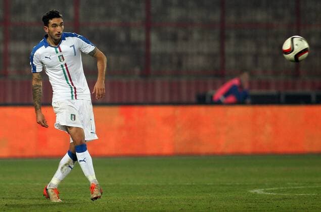 13.11.2015 Novi Sad(Serbia) Serbia-Italy U21 U 21 European qualify men s football Danilo Cataldi Italy : 