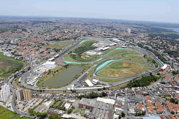 Formula 1, Grand Prix of Brazil qualifying round at Interlagos circuit. In this picture, a view of the circuit. xRUBIOx  RV RACING PRESS