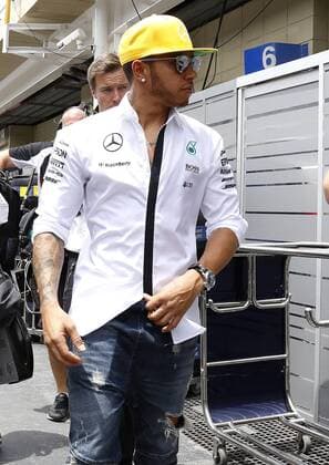 Brazil Grand Prix Formula 1 in 2015 SAO PAULO, Brazil - 11 15 2015: BIG FORMULA OF BRAZIL AWARD 1 2015 - Lewis HAMILTON, GBR, during the Brazil Grand Prix Formula 1 in 2015, held at the Interlagos circuit. (Photo: Rodolfo Buhrer La Picture FotoArena)  RodolfoxBuhrer