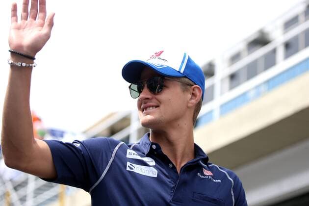 Motorsports: FIA Formula One World Championship WM Weltmeisterschaft 2015, Grand Prix of Brazil, 9 Marcus Ericsson (SWE, Sauber F1 Team), xHOCHxZWEIx