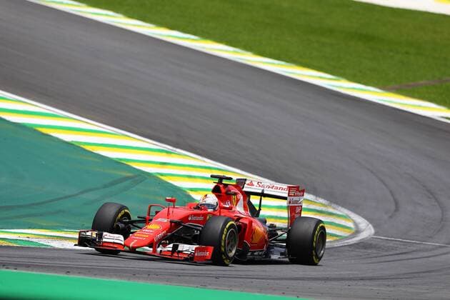 Brazilian Grand Prix, Sao Paulo 12 - 15 November 2015 14.11.2015 - Free Practice 3, Sebastian Vettel (GER) Scuderia Ferrari SF15-T 