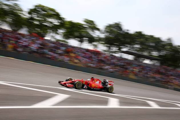 Brazilian Grand Prix, Sao Paulo 12 - 15 November 2015 14.11.2015 - Qualifying, Sebastian Vettel (GER) Scuderia Ferrari SF15-T 