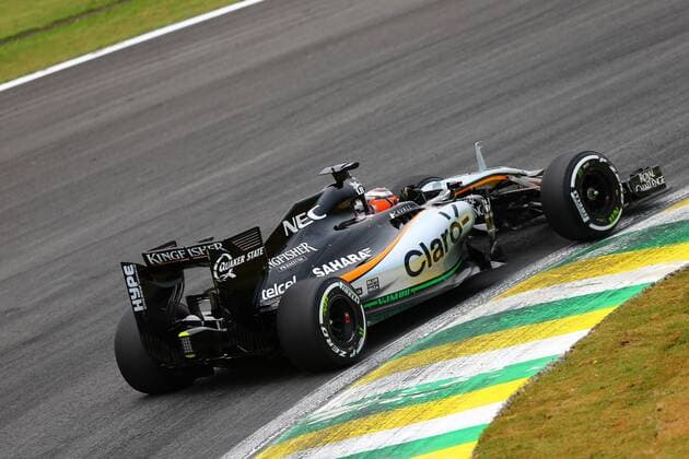 Brazilian Grand Prix, Sao Paulo 12 - 15 November 2015 14.11.2015 - Qualifying, Nico Hulkenberg (GER) Sahara Force India F1 VJM08 