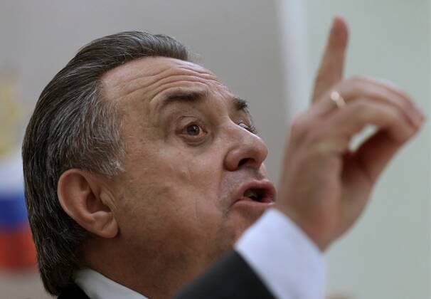 MOSCOW, RUSSIA. NOVEMBER 15, 2015. Russia s Minister Vitaly Mutko speaks at an extraordinary meeting of the All-Russia Athletics Federation s Presidium. The meeting discussed the report published by a special commission of the World Anti-Doping Agency (WADA). Valery Sharifulin TASS  TS011E71