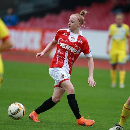 1. FC Köln vs.TSG Hoffenheim Fussball Frauen Bundesliga Anna Gerhardt (1.FC Köln) 15.11.2015