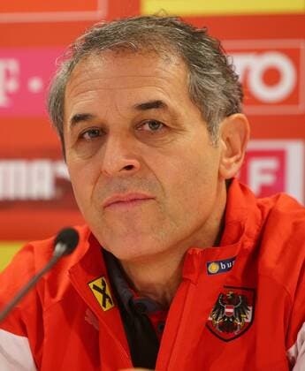 Fußball, Nationalteam Österreich, PK SOCCER - AUT vs SUI, friendly match, preview VIENNA,AUSTRIA,16.NOV.15 - SOCCER - OEFB international match Länderspiel Austria vs Switzerland, friendly match, preview, press conference PK Pressekonferenz team AUT. Image shows head coach Marcel Koller (AUT). GEPAxpictures xChristianxOrt