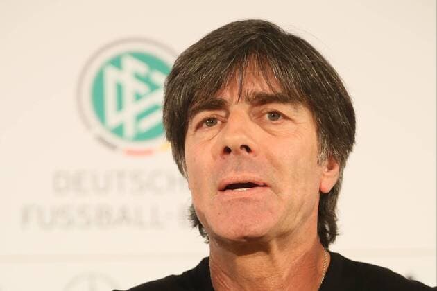 Bundestrainer Joachim Loew - Pressekonferenz der Deutschen Nationalmannschaft, Rittergut Eckerde