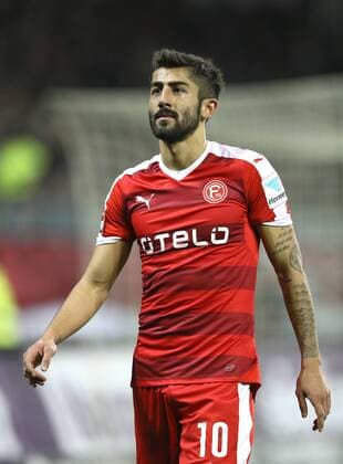 Foto : Kerem Demirbay Fortuna Fussball 2. Bundesliga am Mo. 09.11.2015 FC St. Pauli - Fortuna Düsseldorf 4 - 0