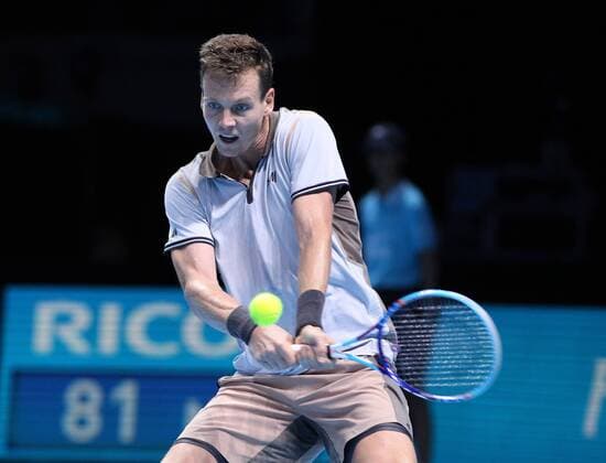 TENNIS - ATP Tennis Herren World Tour Finals 2015 LONDON,ENGLAND,17.NOV.15 - TENNIS - ATP World Tour, World Tour Finals 2015. Image shows Tomas Berdych (CZE). GEPAxpictures xAlanxGrieves