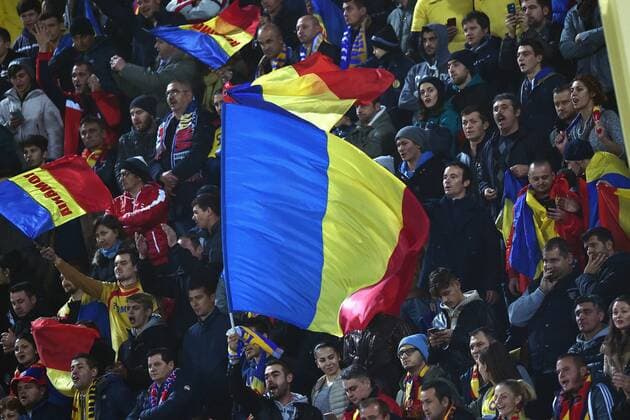 Romania Supporters Bologna 17-11-2015 Stadio Dall Ara Football Calcio 2015 2016 Italia - Romania Amichevole Italy - Romania Friendly match andreaxstaccioli