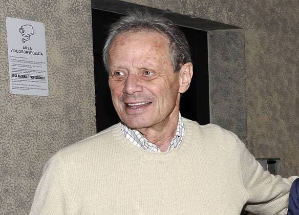 Db Milano 18 11 2015 - Treffen von Funktionären des italienischen Fußballverbandes Maurizio Zamparini 