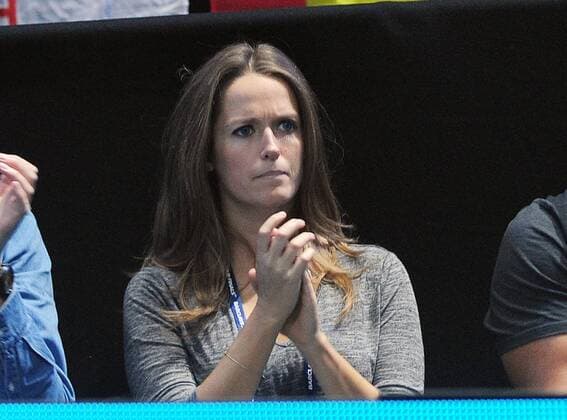 Tennis - 2015 ATP Tennis Herren World Tour Finals at The O2 - Day Four Group Ilie Nastase Singles: Andy Murray (Great Britain) vs. Rafael Nadal (Spain) Andy Murray s Wife Kim Sears watches Andy edge towards defeat COLORSPORT ANDREW COWIE 