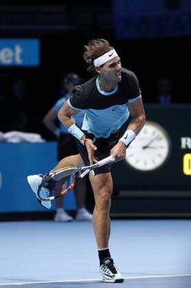 18.11.2015 the O2 London, England. ATP Tennis Herren Tour Finals Day 4 Rafael Nadal (ESP) defeats Andy Murray (GBR) by a score 6-4, 6-1 during the Day Four Barclays ATP World Tour Finals from the O2 Arena xHongboxChenx  ActionPlus11682703