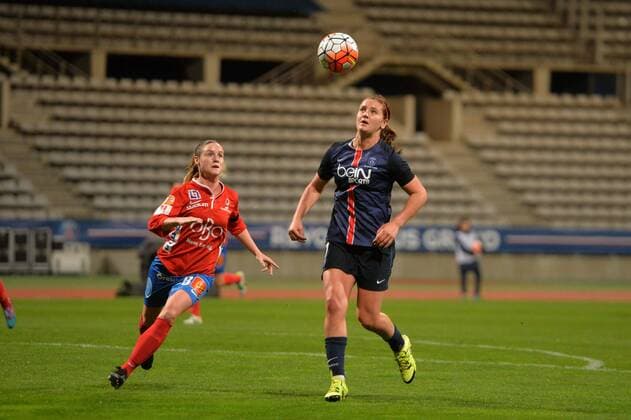 Lindsey Horan (psg) FOOTBALL : Paris SG vs KIF Örebro - Champions League Women - 14 10 2015 AnthonyBIBARD FEP Panoramic 