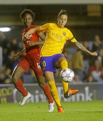 Barca - FC Enschede -- Second leg match of the 1 8 women Champions league played between Barcelona and Twente. xFRANCESCxADELANTADOx 