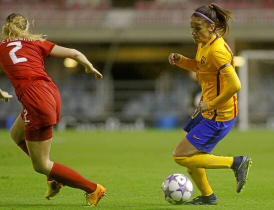 Barca - FC Enschede -- Second leg match of the 1 8 women Champions league played between Barcelona and Twente. xFRANCESCxADELANTADOx 