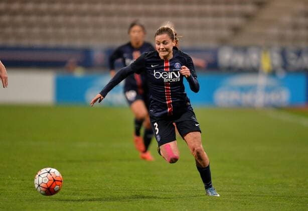 Fußball, Damen, Champions League, Paris St. Germain - KIF Örebro DFF Laure Boulleau (psg) FOOTBALL : Paris SG (St. Germain) vs Orebro - Frauen Champions League Frauenfussball - AnthonyBIBARD FEP Panoramic 