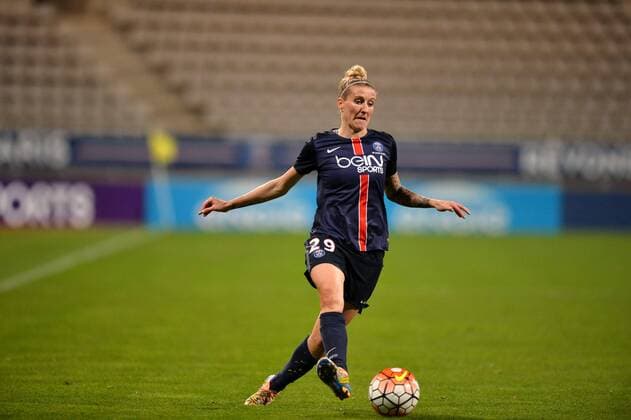 Fußball, Damen, Champions League, Paris St. Germain - KIF Örebro DFF Anja Mittag (psg) FOOTBALL : Paris SG (St. Germain) vs Orebro - Frauen Champions League Frauenfussball - AnthonyBIBARD FEP Panoramic 