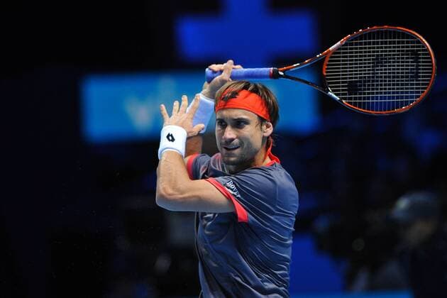 David Ferrer (Esp) TENNIS : ATP Tennis Herren WORLD TOUR FINALS 2015 - 20 11 2015 TennisMagazine Panoramic 