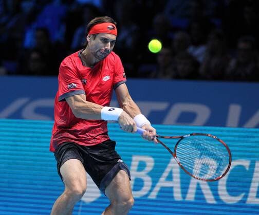 TENNIS - ATP Tennis Herren World Tour Finals 2015 LONDON,ENGLAND,20.NOV.15 - TENNIS - ATP World Tour, World Tour Finals 2015. Image shows David Ferrer (ESP). GEPAxpictures xAlanxGrieves